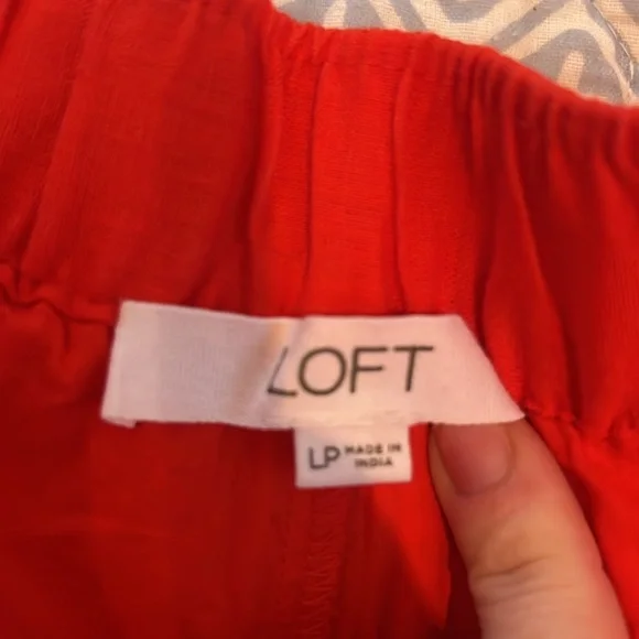 Red set from Loft (shorts and top) - Picture 3 of 10